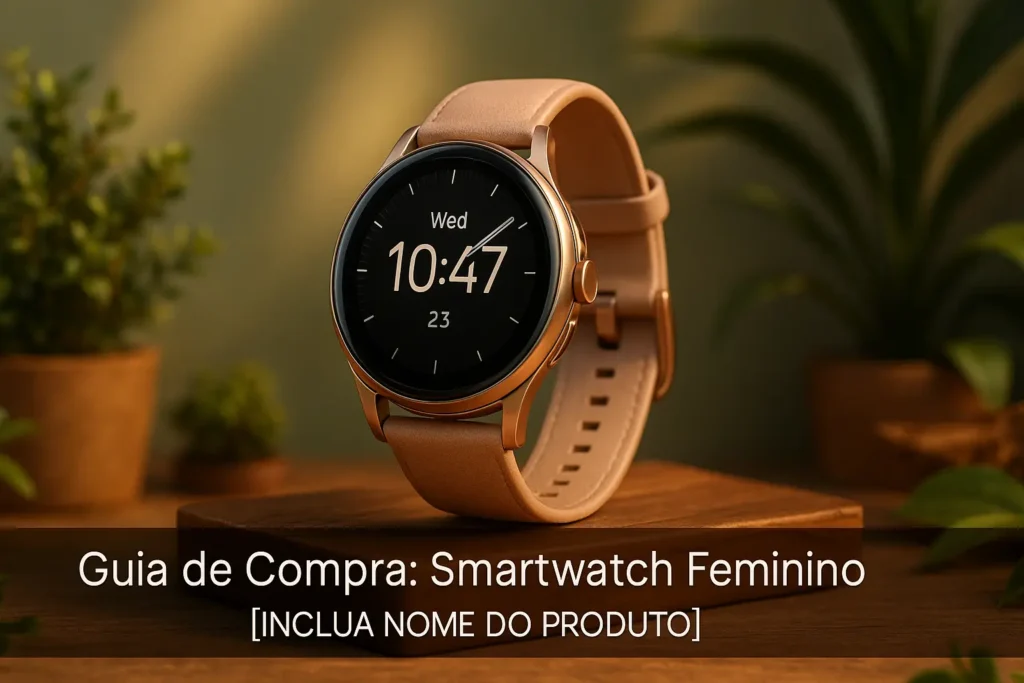 5 Melhores Relógios Smartwatch Feminino em 2025