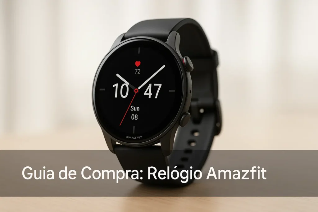 Guia de Compra: 5 Melhores Relógios Amazfit para 2025