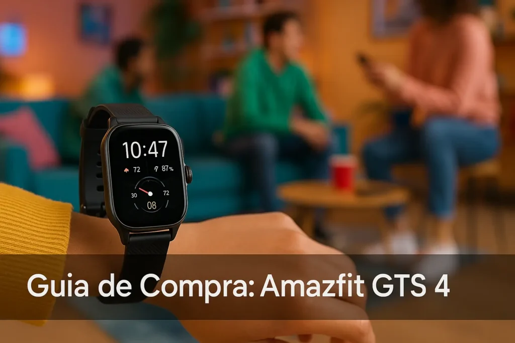 Guia de Compra: 5 Melhores Amazfit GTS 4 com Estoque no Brasil