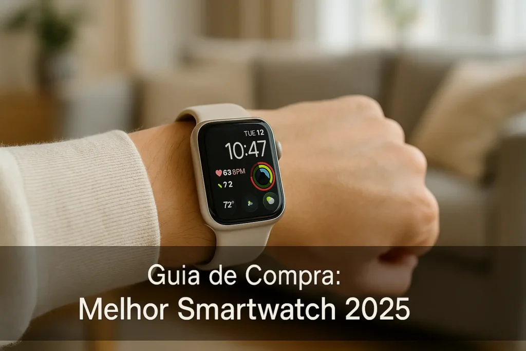 5 Melhores Smartwatches 2025 para Quem Busca Qualidade