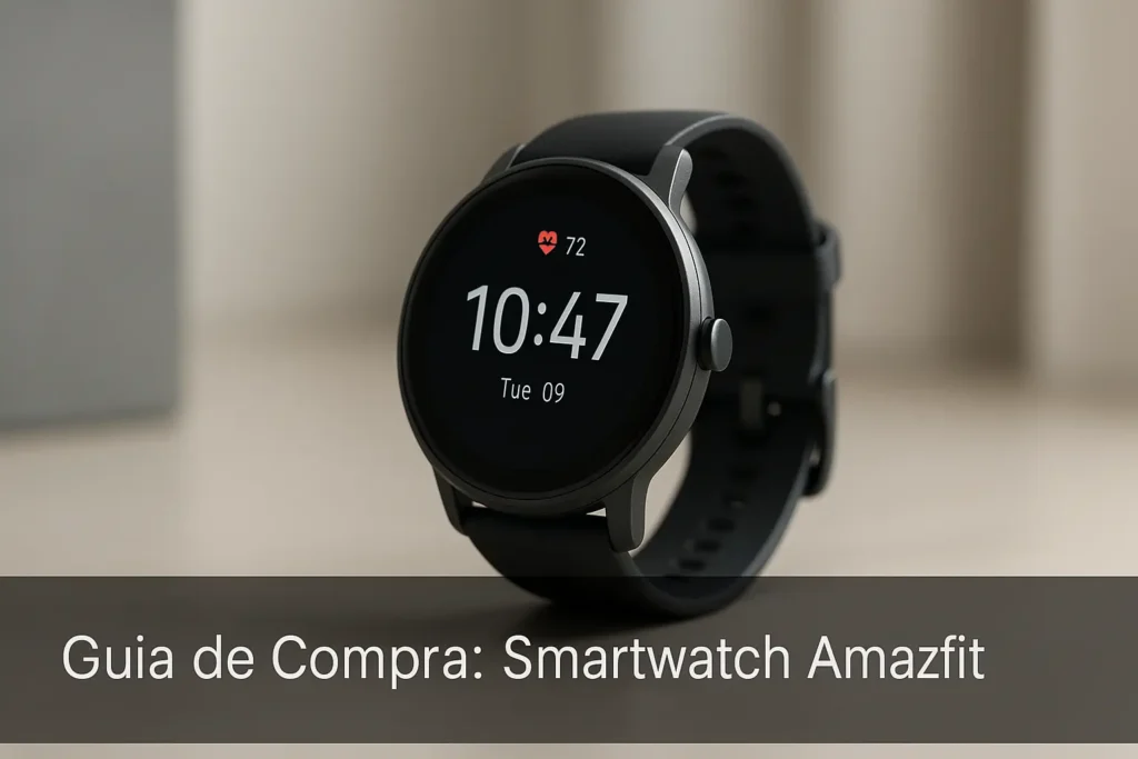 Guia de Compra: 5 Melhores Smartwatch Amazfit em 2025