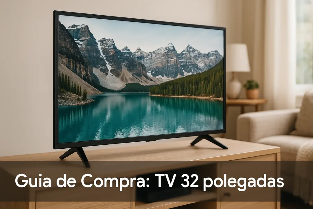 Guia de Compra: 5 Melhores TV 32 Polegadas com Excelente Avaliação