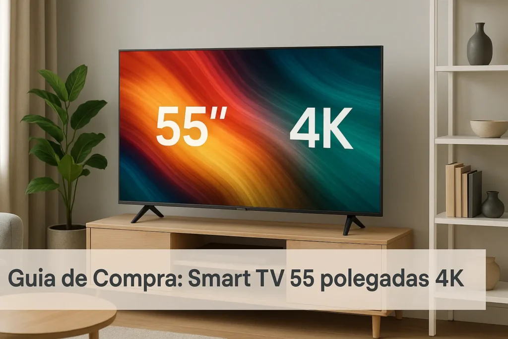 5 Melhores Smart TV 55 polegadas 4K para o Dia a Dia