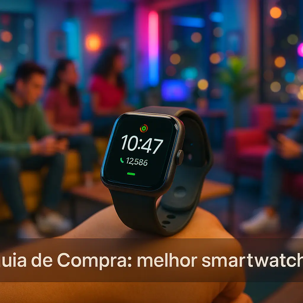 Guia de Compra: 5 Melhores Smartwatch com Alta Avaliação