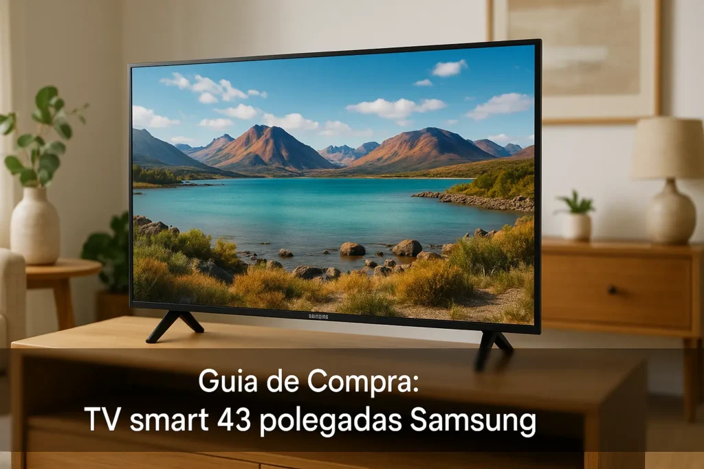 Guia de Compra: 5 Melhores TV Smart 43 Polegadas Samsung