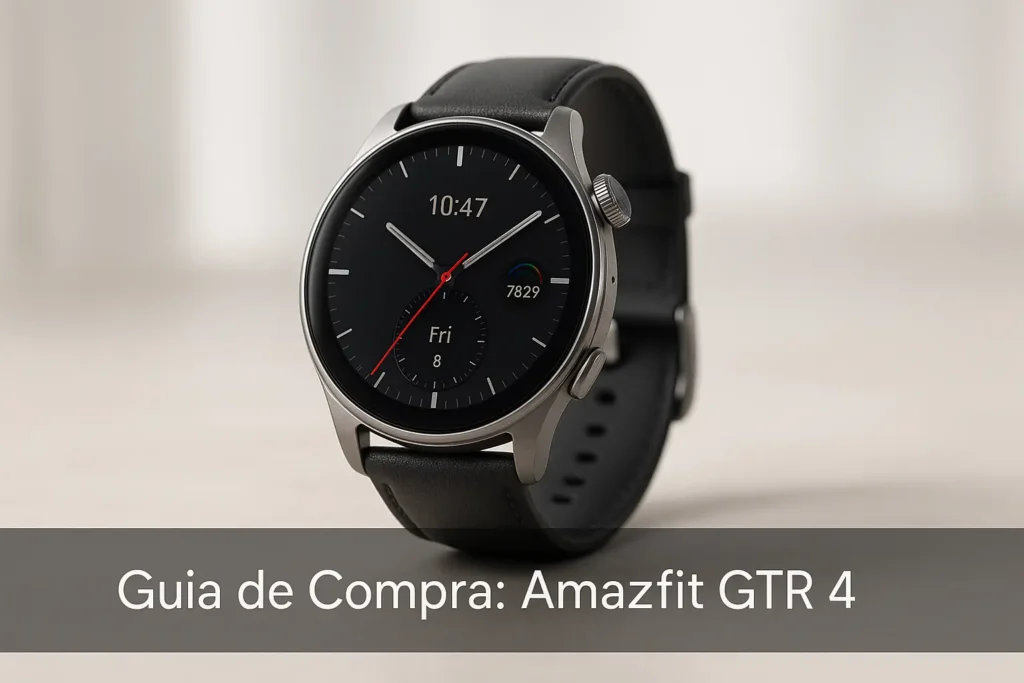 5 Melhores Amazfit GTR4 e Acessórios Indispensáveis