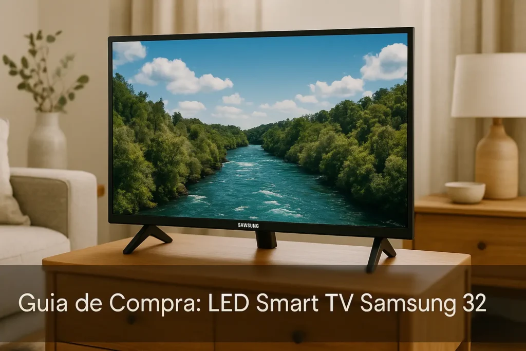 5 Melhores LED Smart TV Samsung 32 em 2025