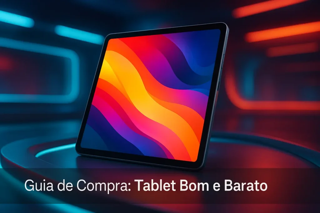 5 Melhores Tablets Bons e Baratos para 2025