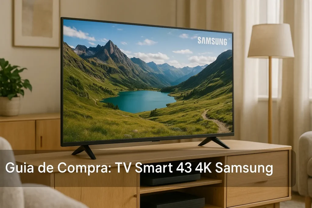 5 Melhores TV Smart 43 4K Samsung Testadas por Usuários Reais