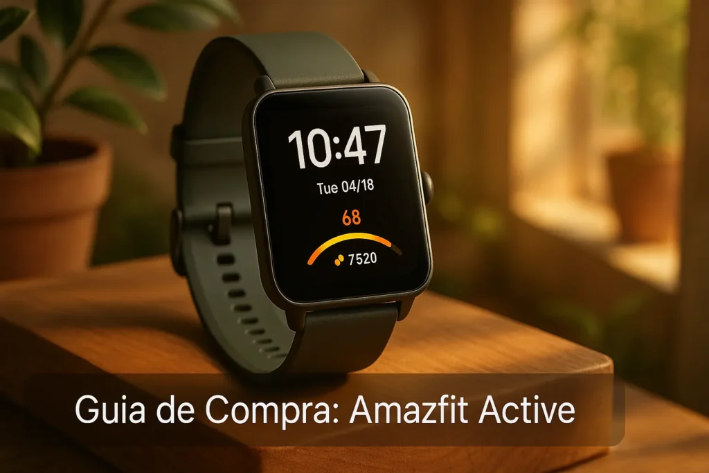 5 Melhores Amazfit Active com Garantia e Suporte no Brasil