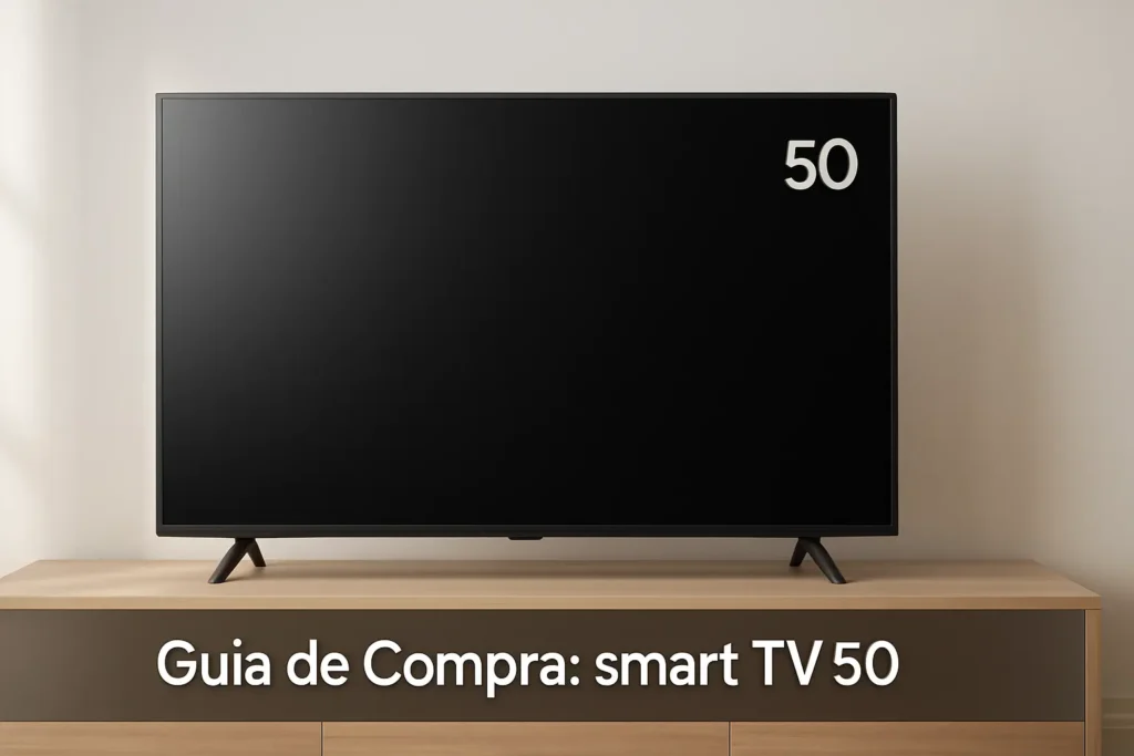 5 Melhores Smart TVs 50" para Comprar em 2025