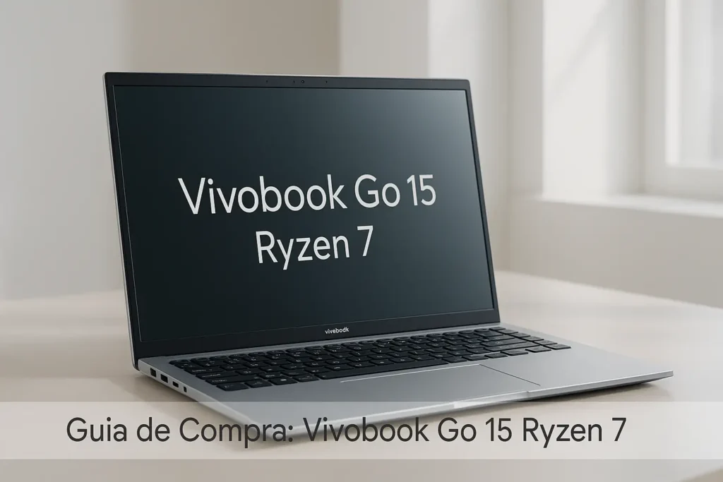 5 Melhores Vivobook Go 15 Ryzen 7 Testados por Usuários Reais