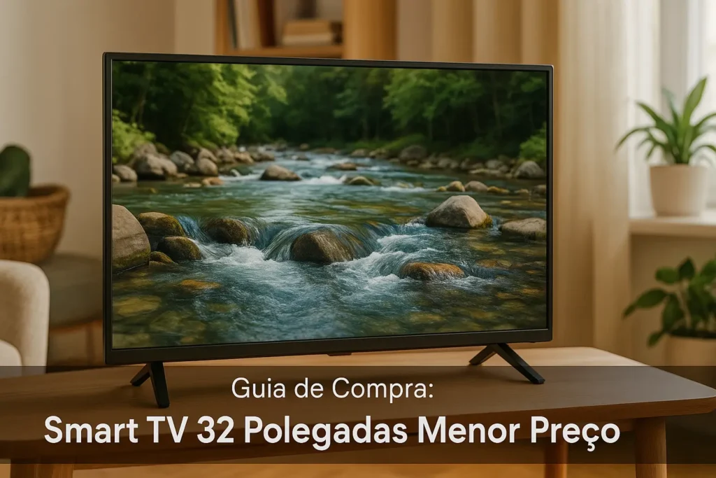 5 Melhores TV Smart 32 Polegadas com Menor Preço em 2025