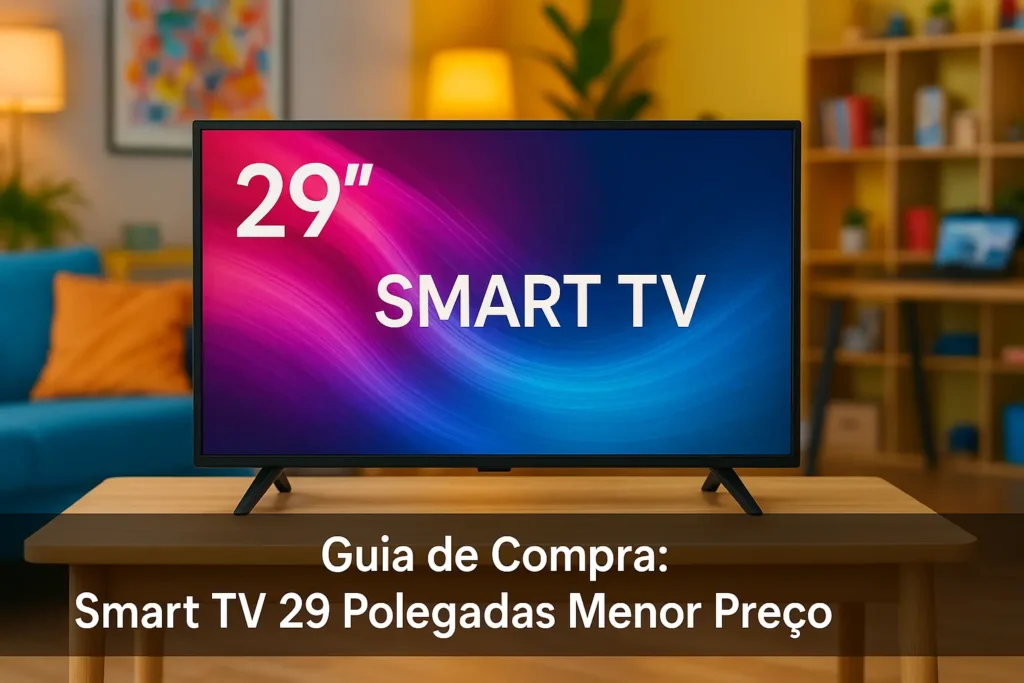 Guia de Compra: 5 Melhores Smart TVs 29” com Menor Preço