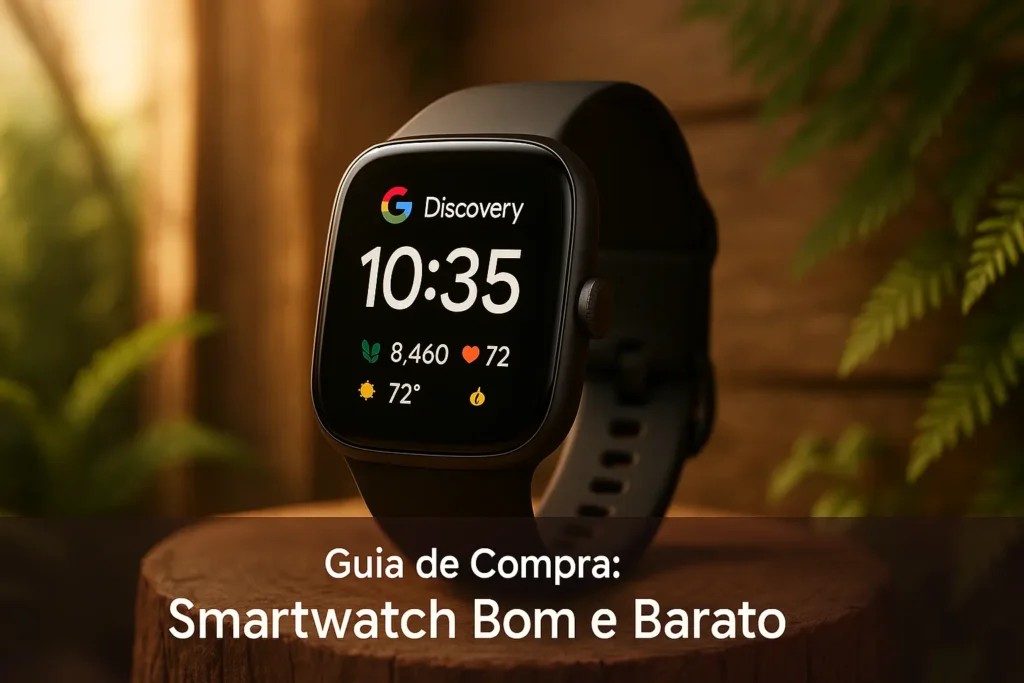 5 Smartwatch Bons e Baratos para Comprar em 2025