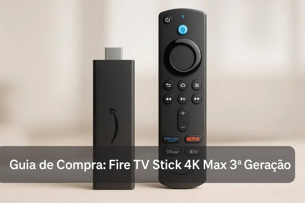 5 Melhores Fire TV Stick 4K Max 3ª Geração Testados por Usuários Reais