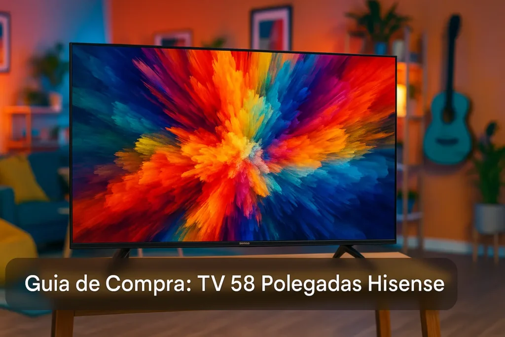 5 Melhores TV 58 Polegadas Hisense com Recursos de Ponta