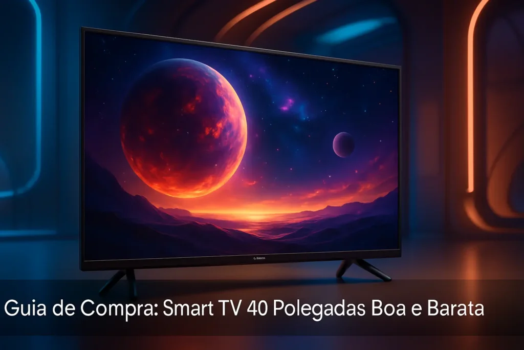 5 Melhores Smart TVs 40 Polegadas Boa e Barata