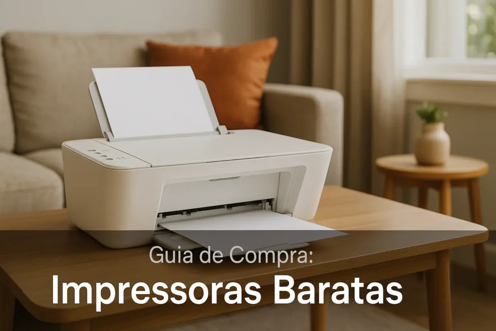 5 Melhores Impressoras Baratas com Garantia e Alta Performance