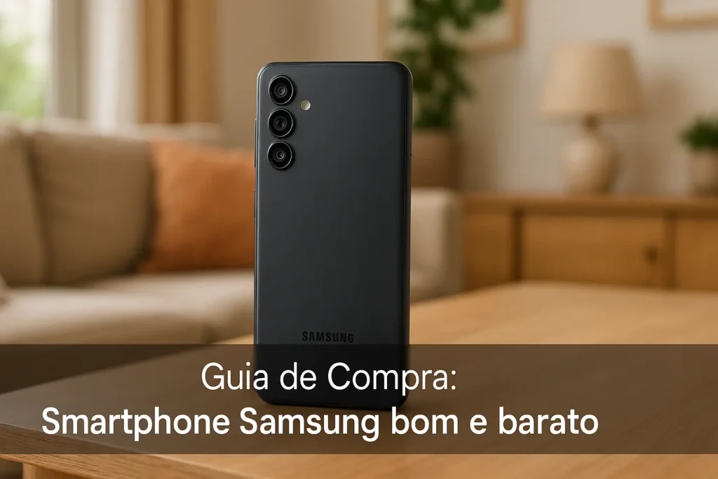 Display Infinita: 5 Smartphone Samsung Bom e Barato em 2025