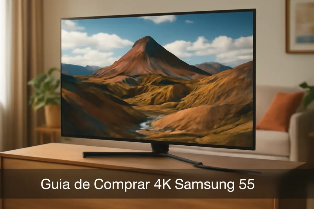 Melhores 4K Samsung 55: 5 opções que valem o investimento