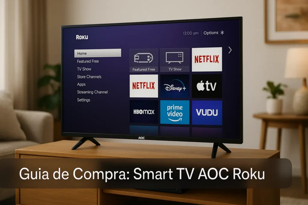 5 Melhores Smart TV AOC Roku para Comprar em 2025