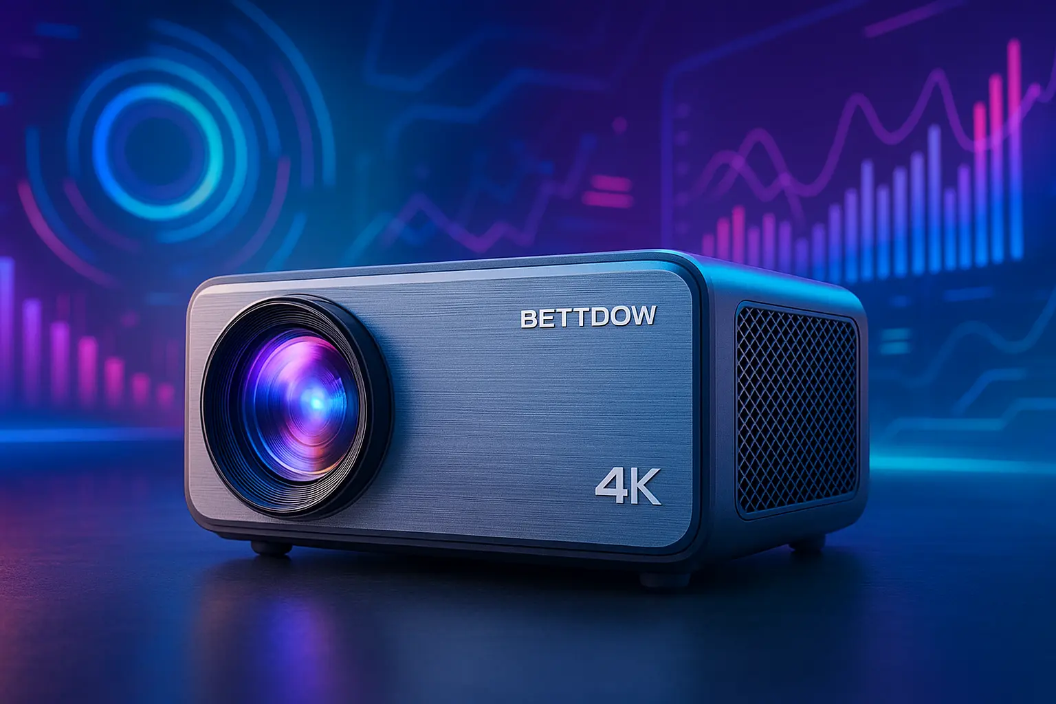 Projetor Bettdow 4K com até 10% OFF na Amazon, confira