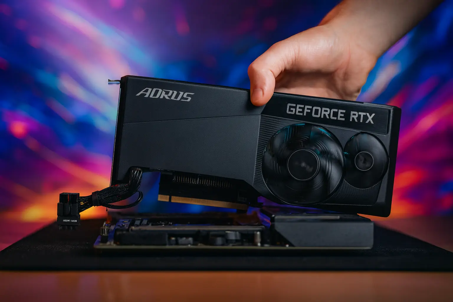 3 Placas Aorus RTX para Desempenho Máximo