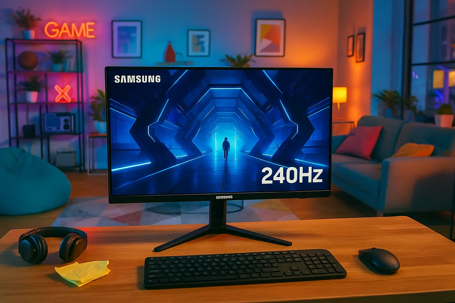 Samsung Odyssey G4 com 240 Hz pelo menor preço na Amazon, economize