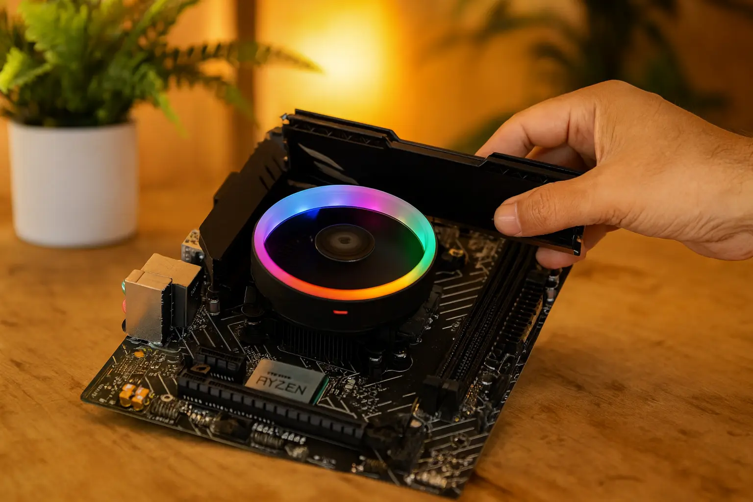 Kit Upgrade Gamer Ryzen 5 5500 com 13% OFF na Amazon