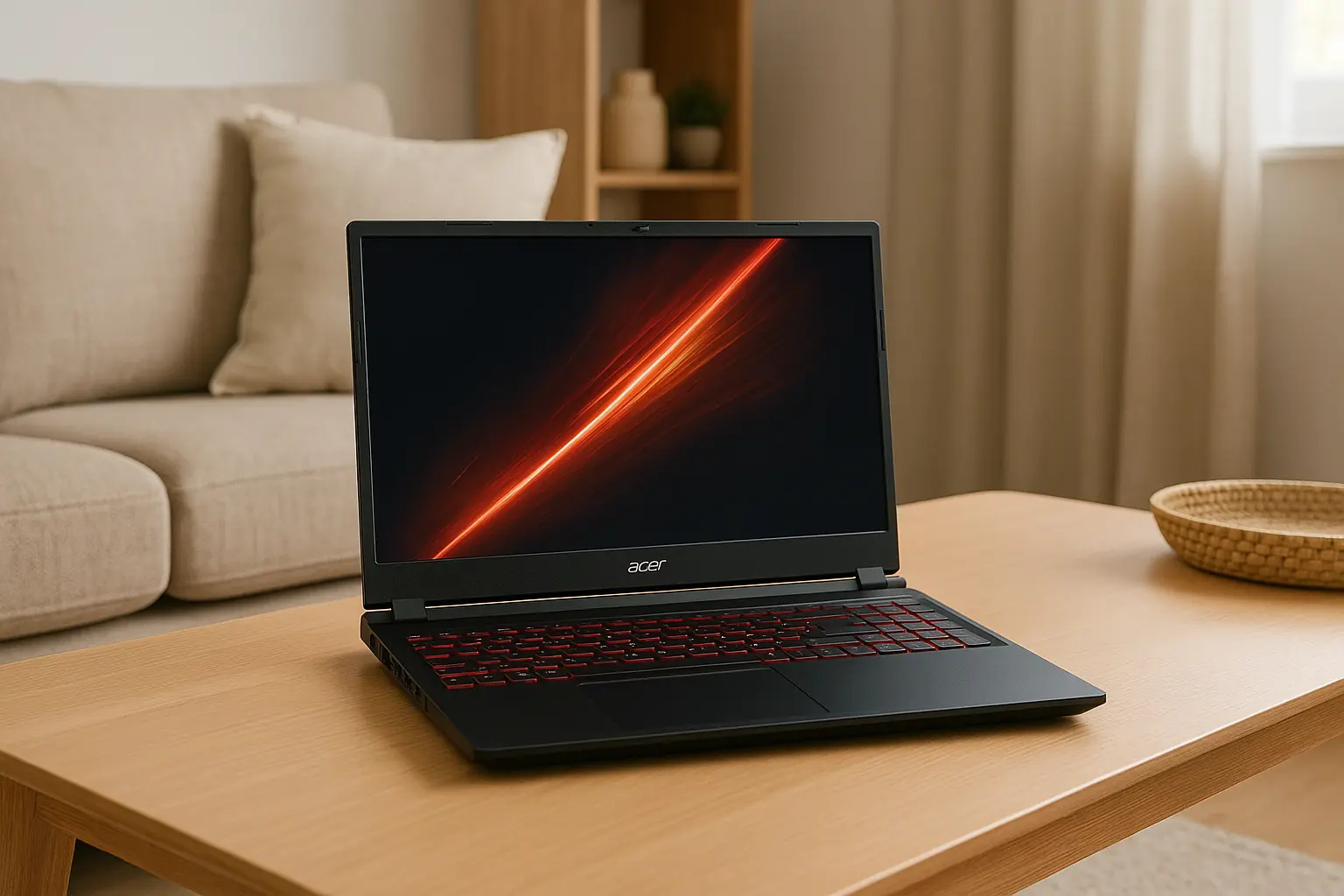 Notebook Gamer Acer Nitro V com frete grátis e 12x na Amazon