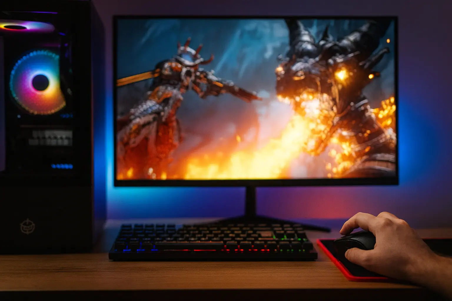 PC Gamer Completo Mancer em oferta relâmpago: 10% OFF até acabar