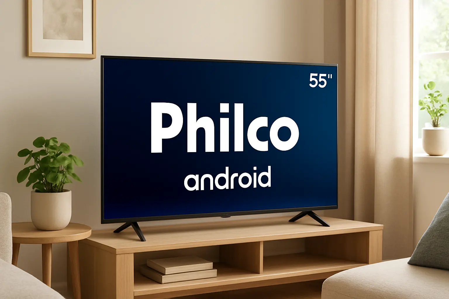 Melhor TV Philco 55 polegadas Android com Dolby Audio