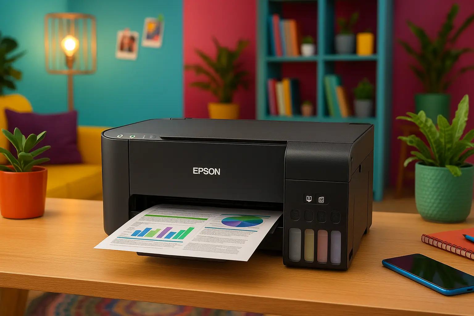 6 impressoras Epson EcoTank com design premium por preço justo