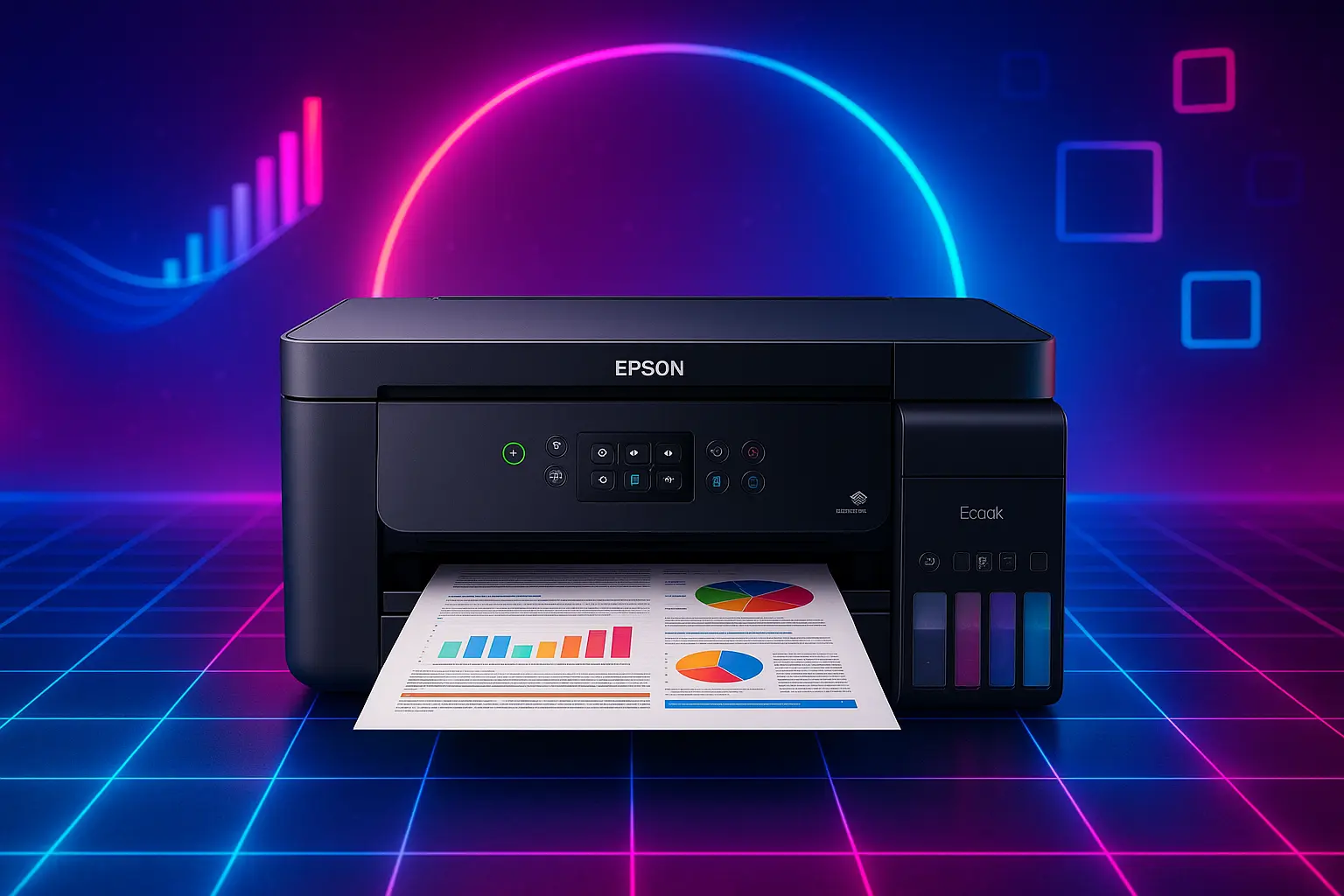 6 impressoras multifuncionais Epson EcoTank com nota máxima