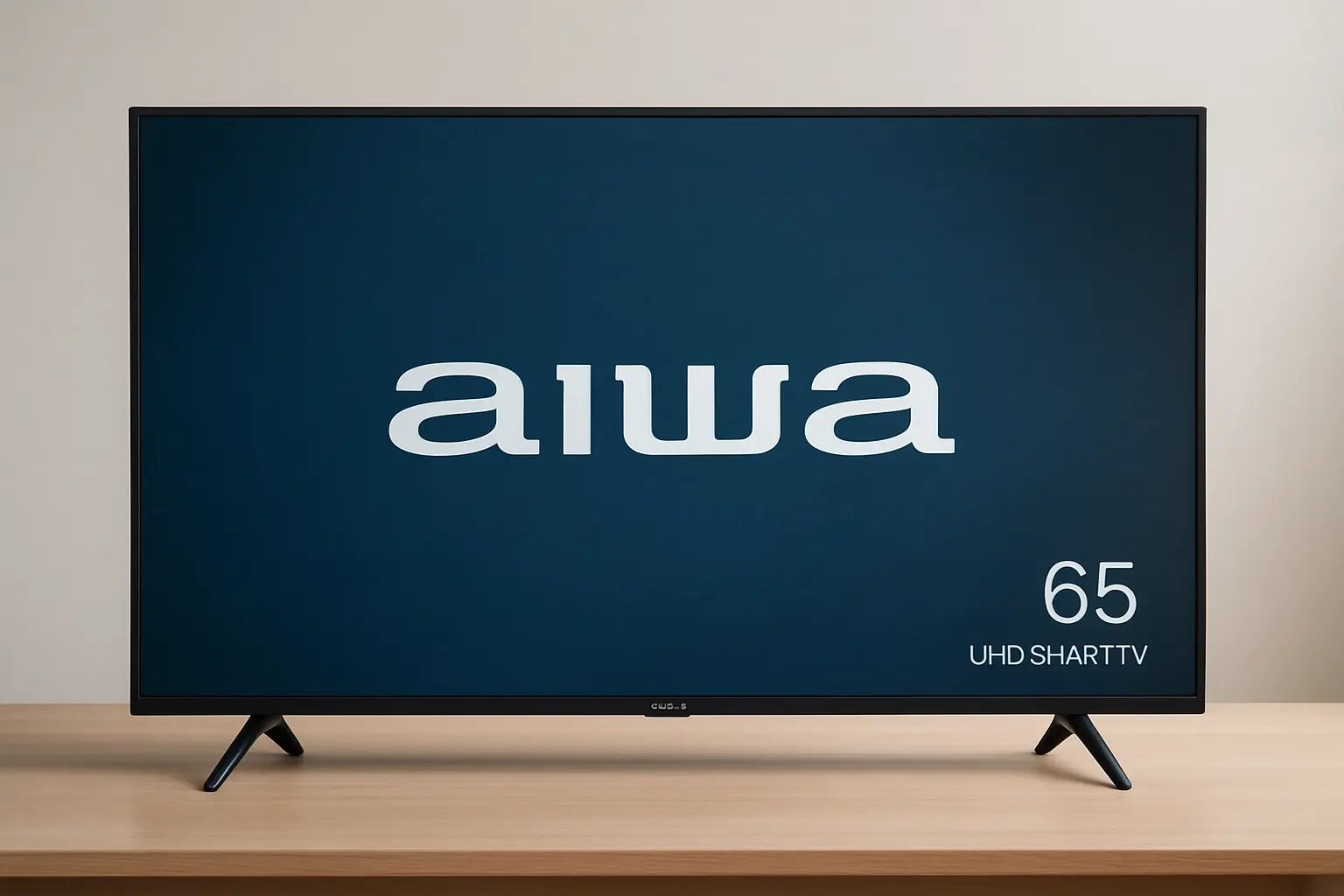 Som imersivo: 6 smart TV Aiwa 65 polegadas com áudio de qualidade