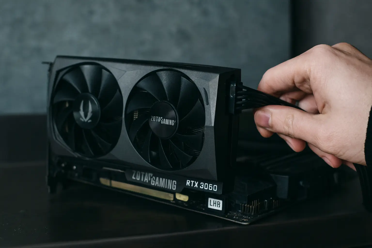 Placa de vídeo RTX3060 confiável para todo perfil