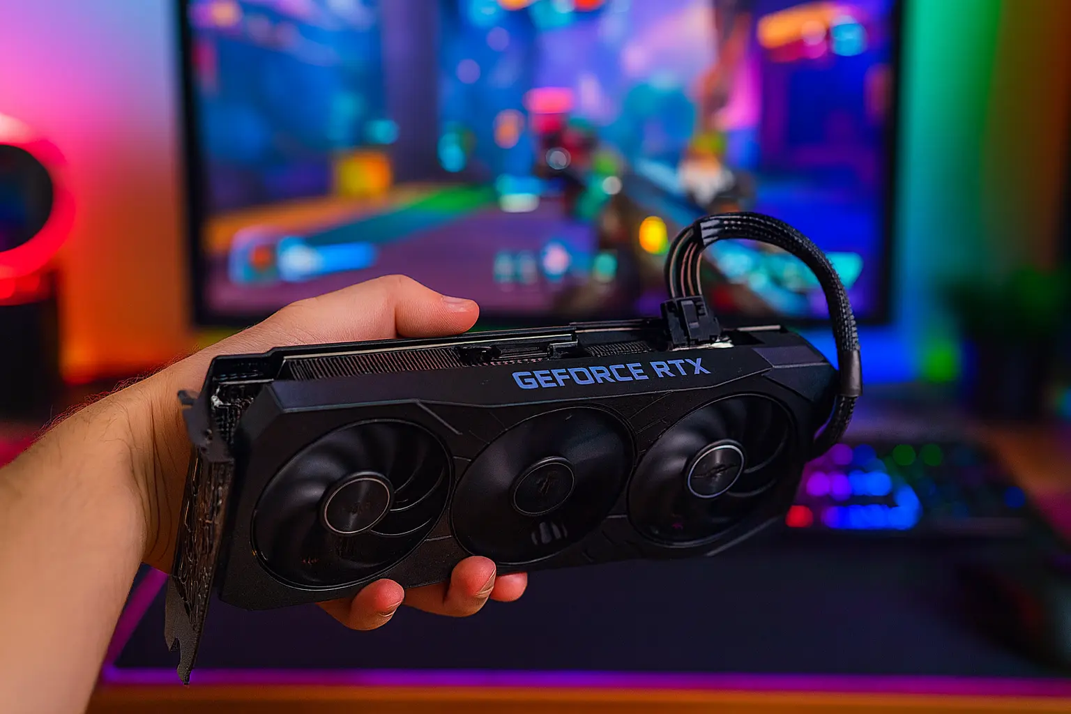 3 Aorus Geforce RTX 4070 master para máximo desempenho