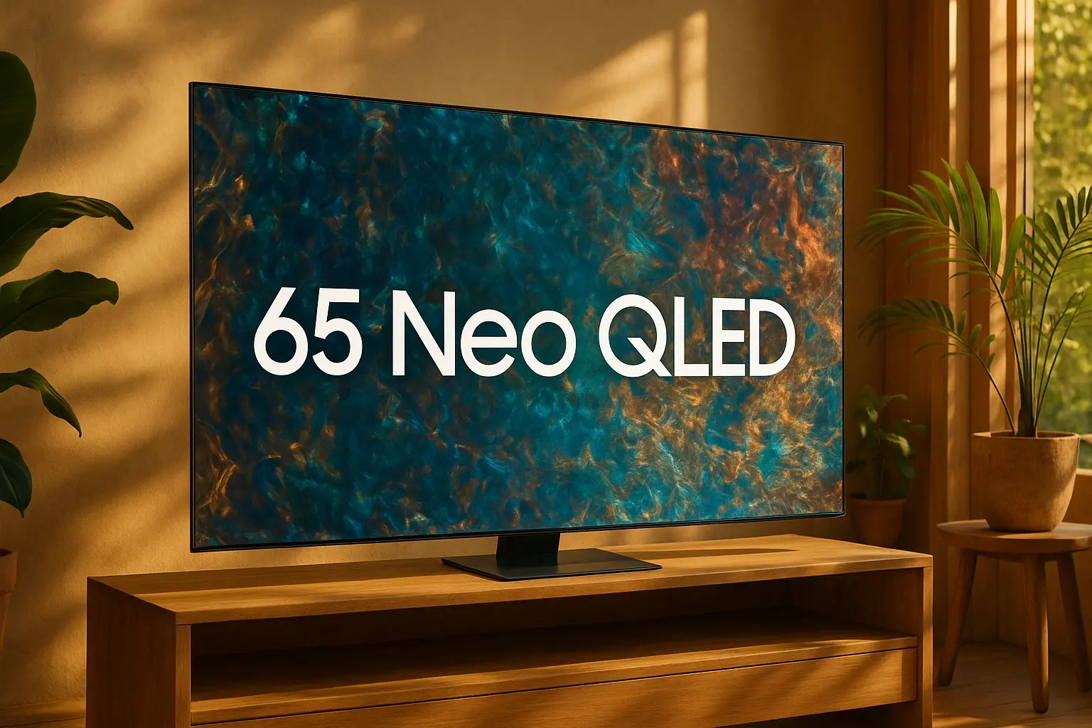 Smart TV 65 Neo QLED barato com alta avaliação