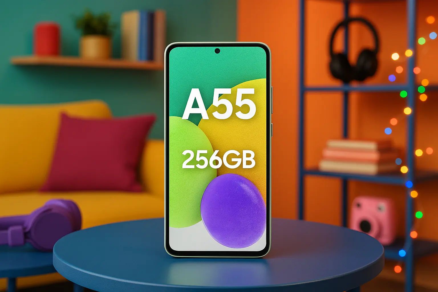 Guia rápido: 6 A55 256GB Samsung com recursos avançados