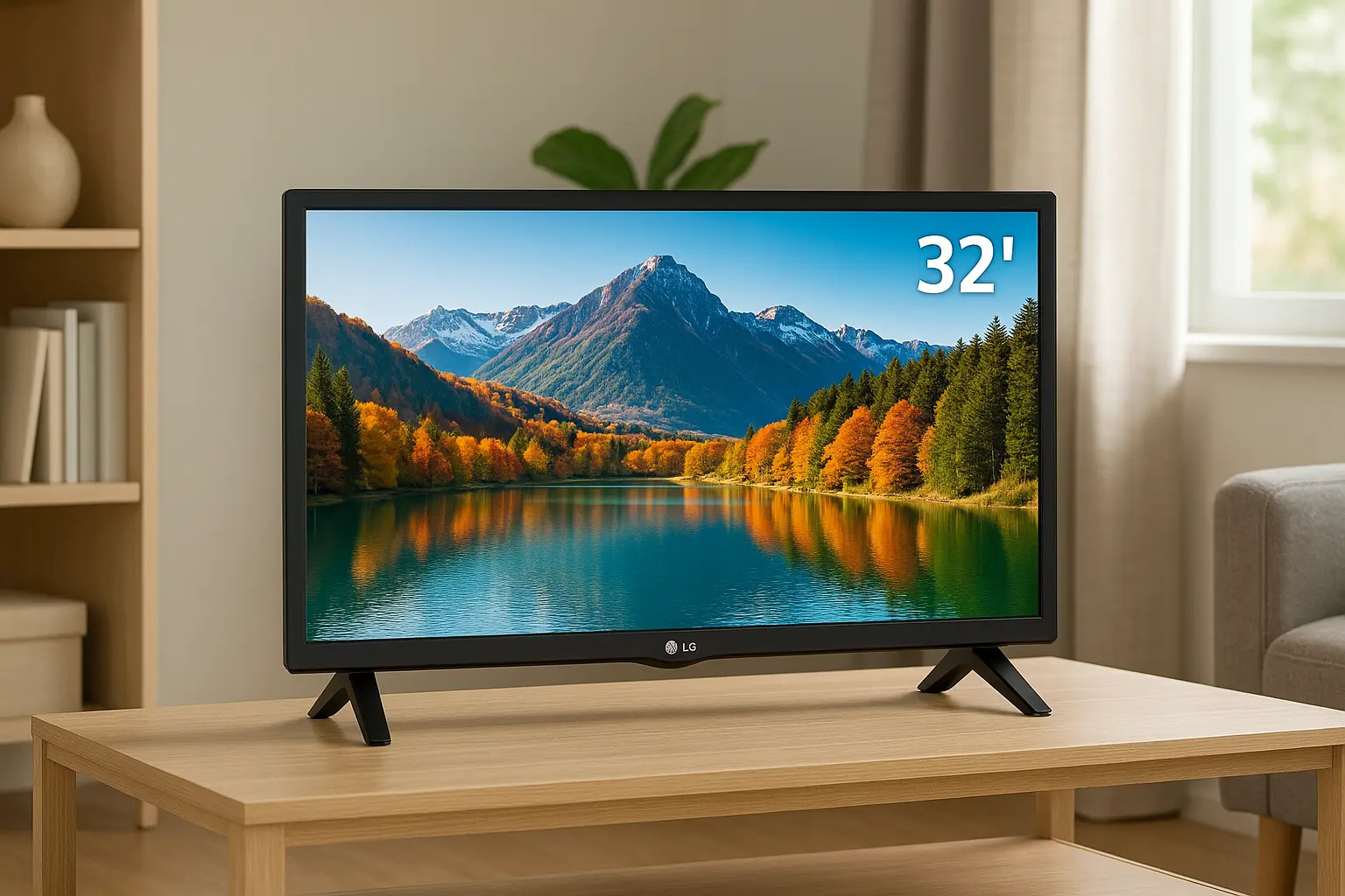 Menos de 200g: 6 Smart TV 32 Polegadas LG ultraleves em 2025