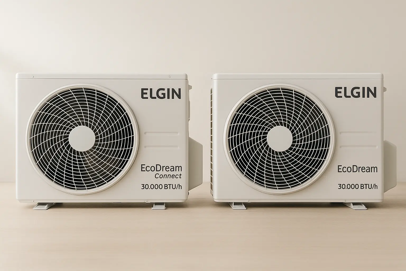 O que mudou na Elgin Eco Dream Connect 30.000 BTUs v2? Testamos lado a lado com a anterior