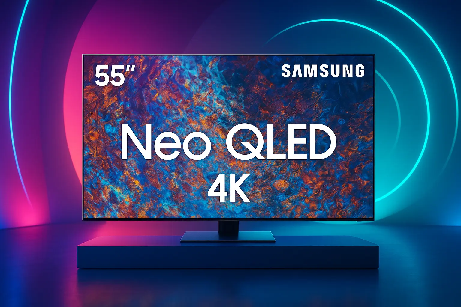 Entrega ultrarrápida: Top 6 smart TV 55 NEO QLED 4K Samsung 55QN85BA