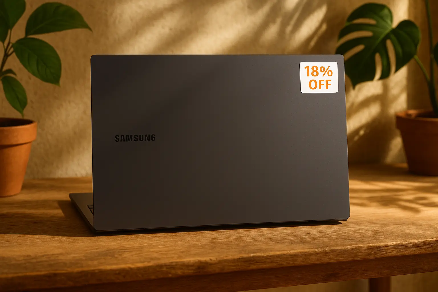 Samsung Galaxy Book4 com 18% OFF e grafite em estoque na Amazon
