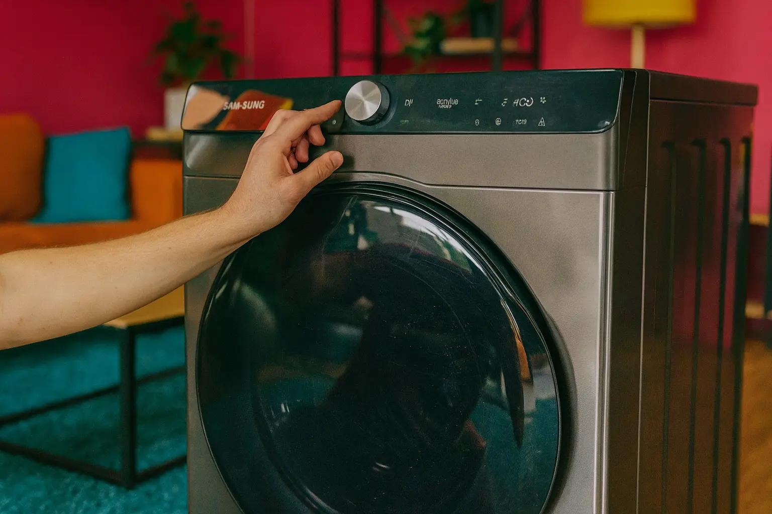 Lavadora e Secadora Samsung WD13T 13Kg com 8% OFF na Amazon
