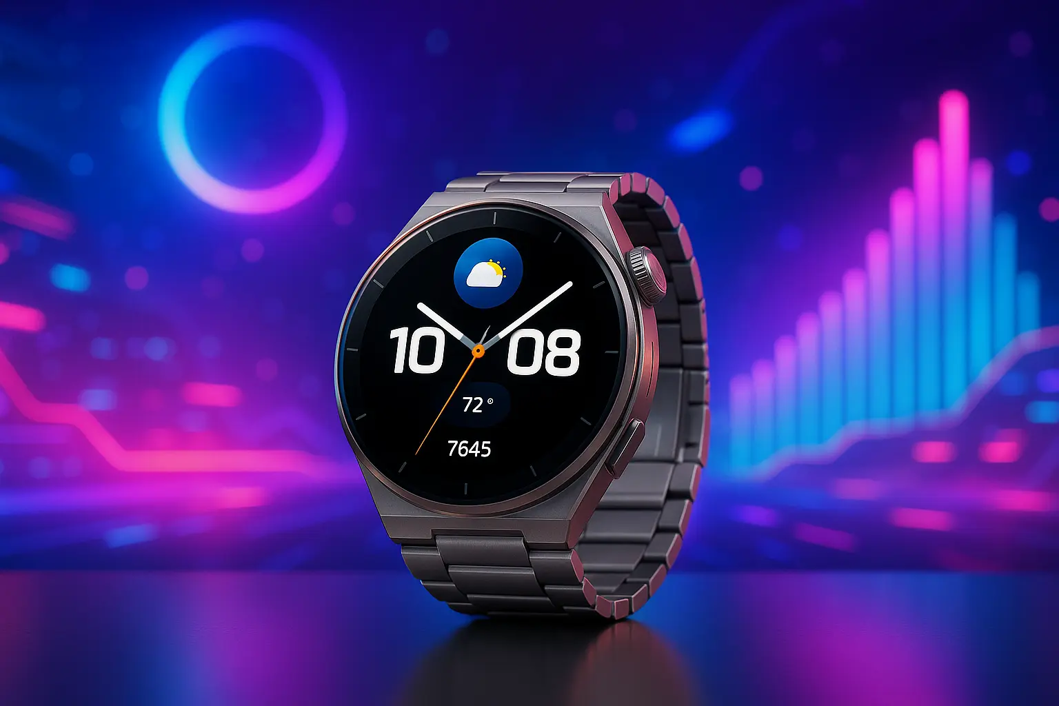 HUAWEI Watch GT 5 Pro com titânio por R$ 2.479 e 10x sem juros na Amazon