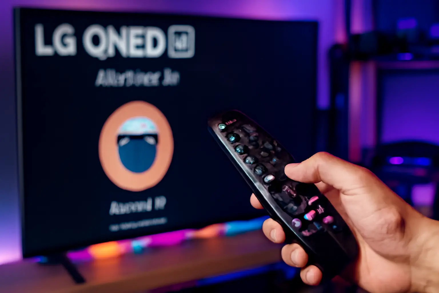 TV LG QNED 80sra: Performance e Qualidade para Qualquer Sala