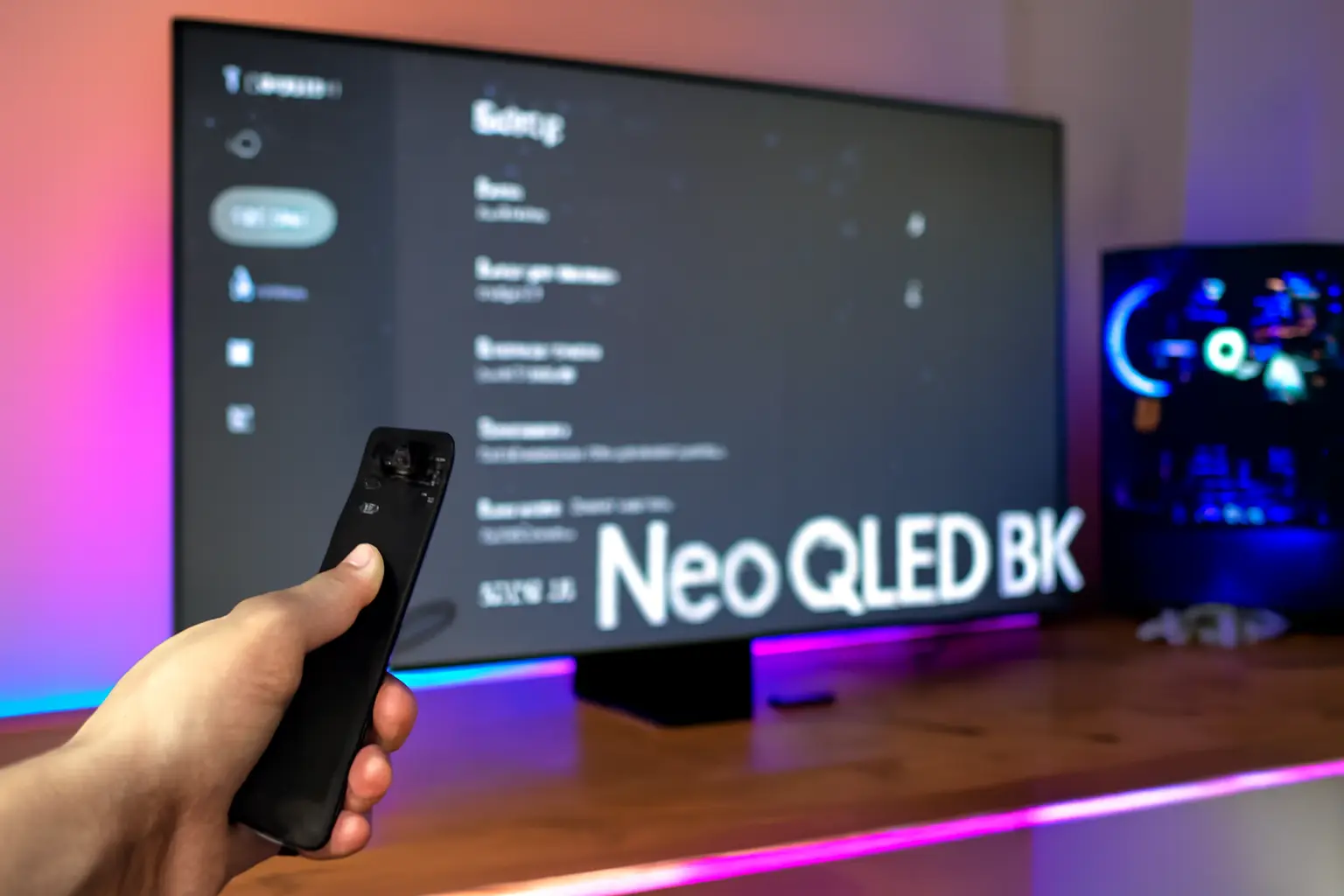 Smart TV Samsung 65 NEO QLED Mini LED 8K: Performance e Qualidade