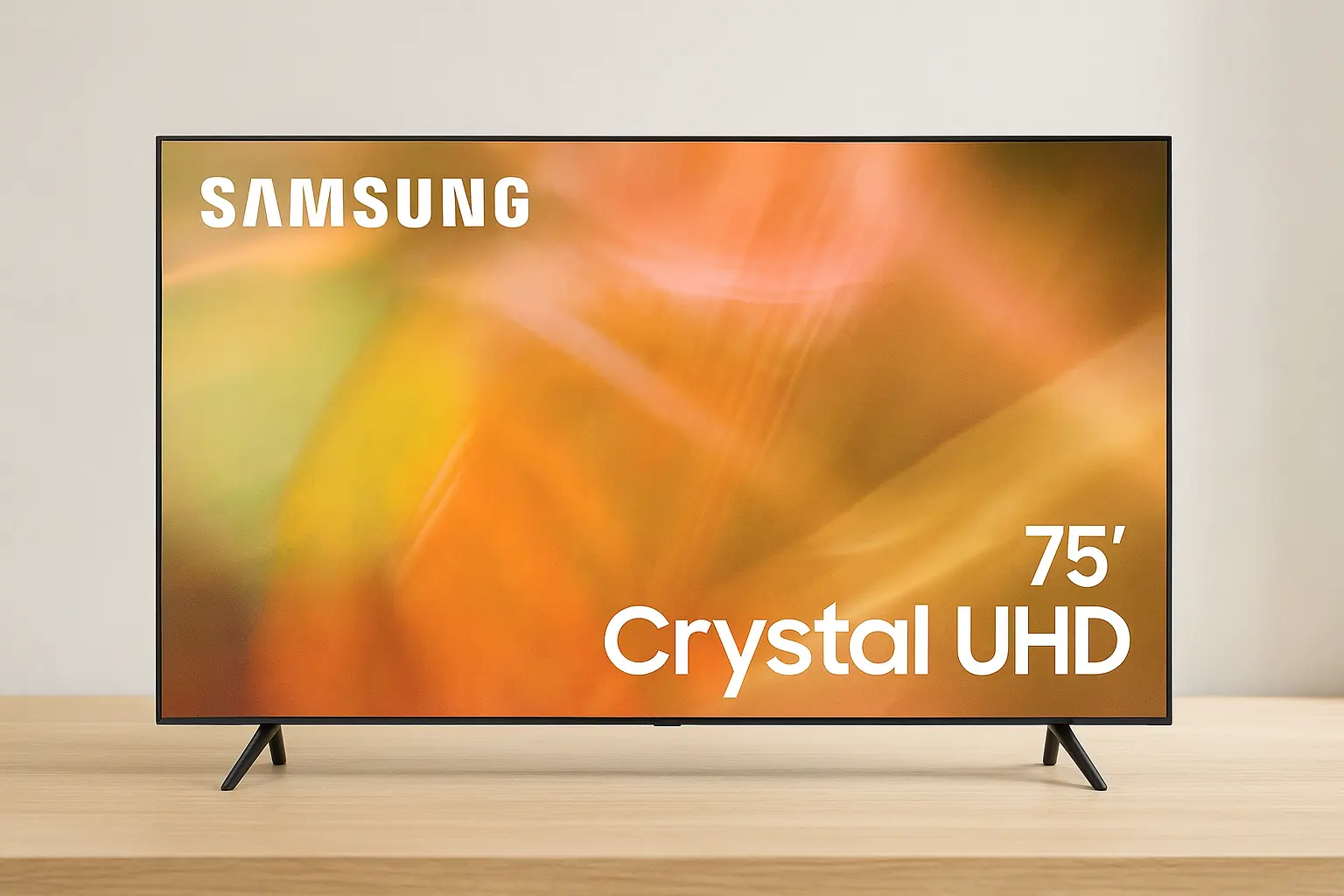 Samsung Smart Big TV 75" Crystal UHD 4K por R$ 4.699 na Amazon