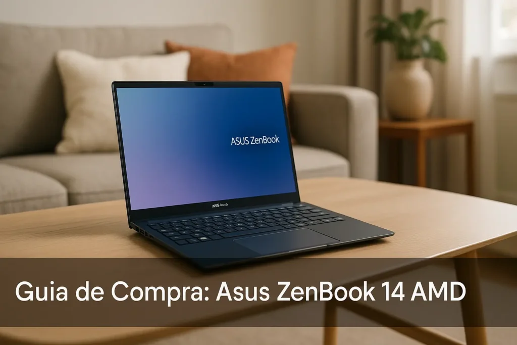 Guia de Compra: 5 Melhores Asus Zenbook 14 AMD com Estoque no Brasil